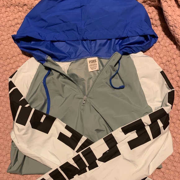PINK Victoria's Secret Jackets & Blazers - Pink Anorak